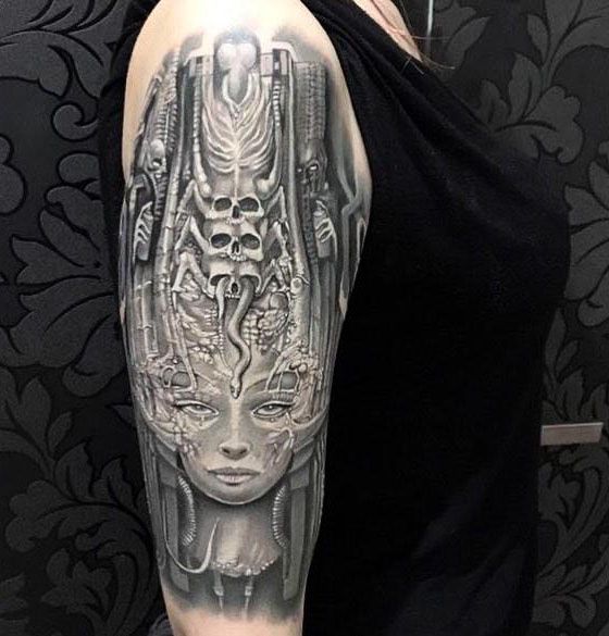 30 Pretty Giger Tattoos You Will Love