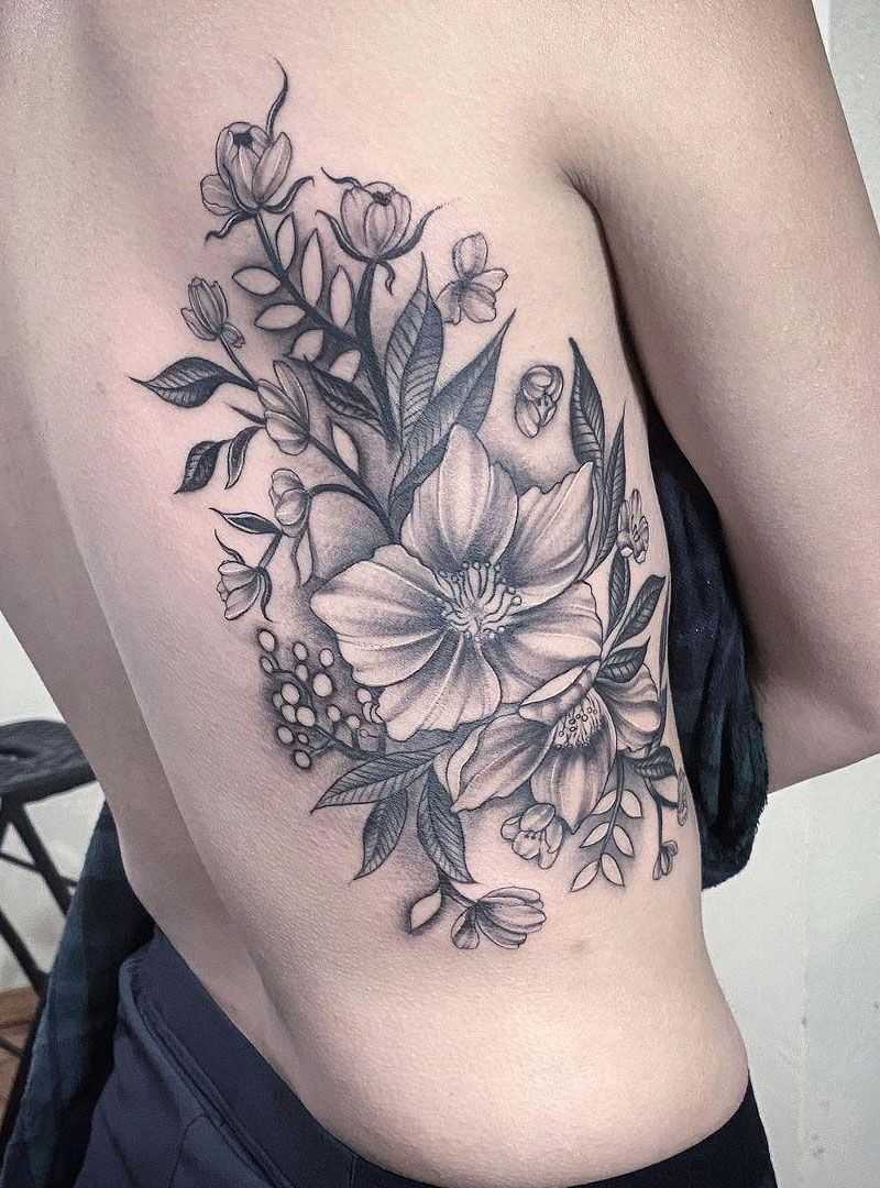 30 Pretty Hellebore Tattoos You Will Love