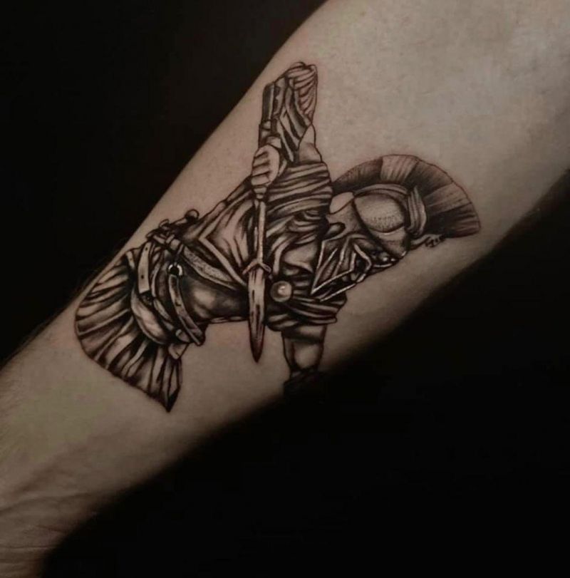 30 Great Spartan Tattoos You Can Copy