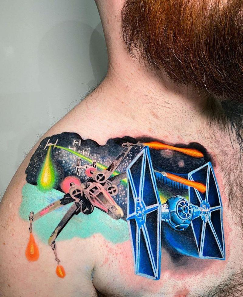 30 Pretty Star Wars Tattoos for Your Inspiration