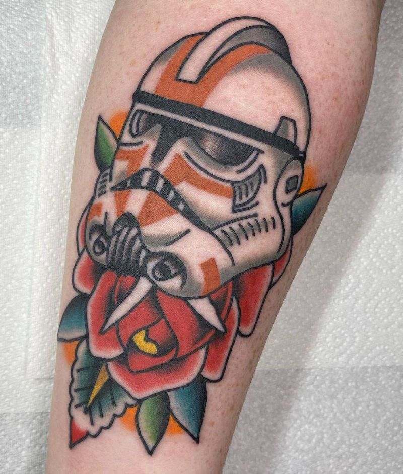 30 Excellent Storm Trooper Tattoos to Inspire You