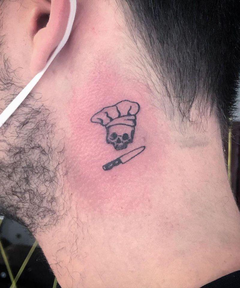 30 Pretty Chef Tattoos You Can Copy