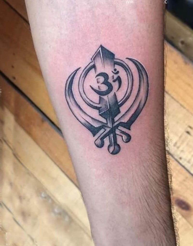 30 Pretty Khanda Tattoos You Can Copy