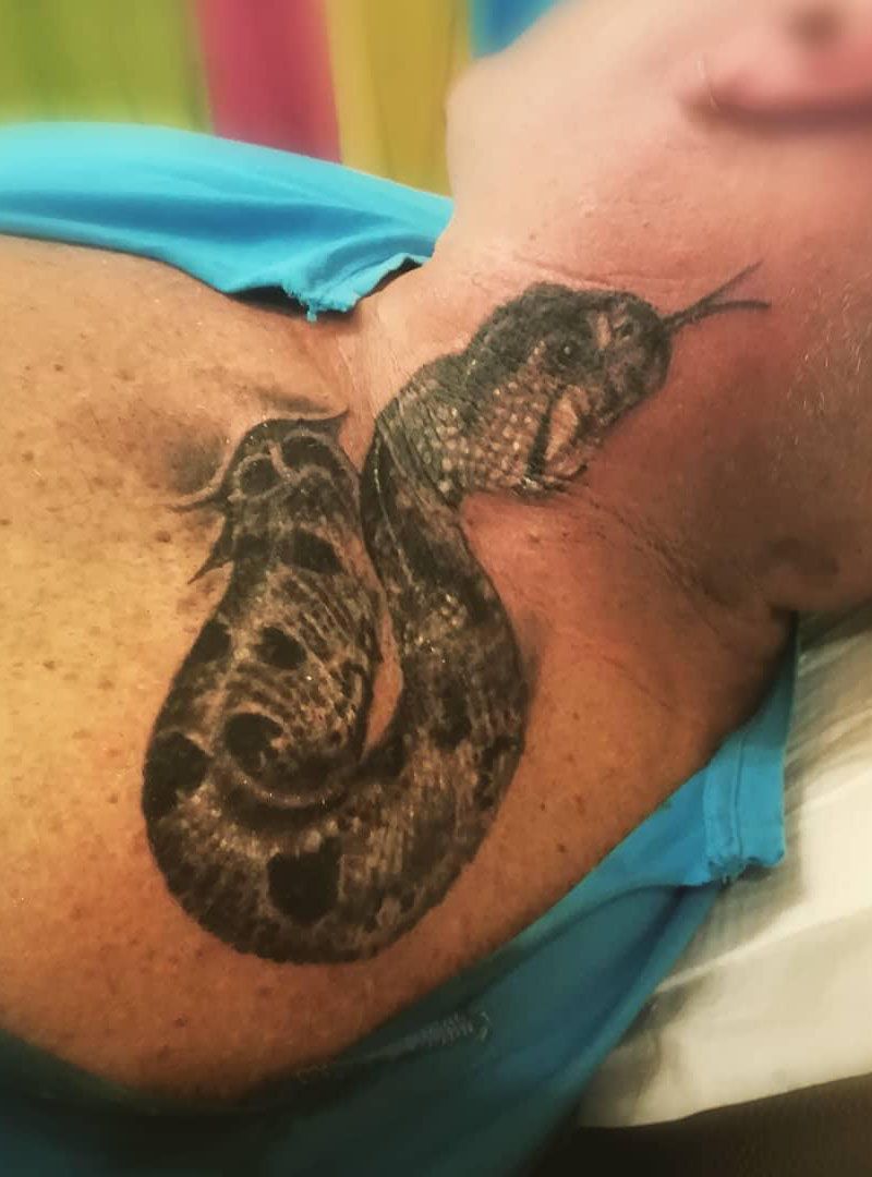 16 Pretty Anaconda Tattoos to Inspire You