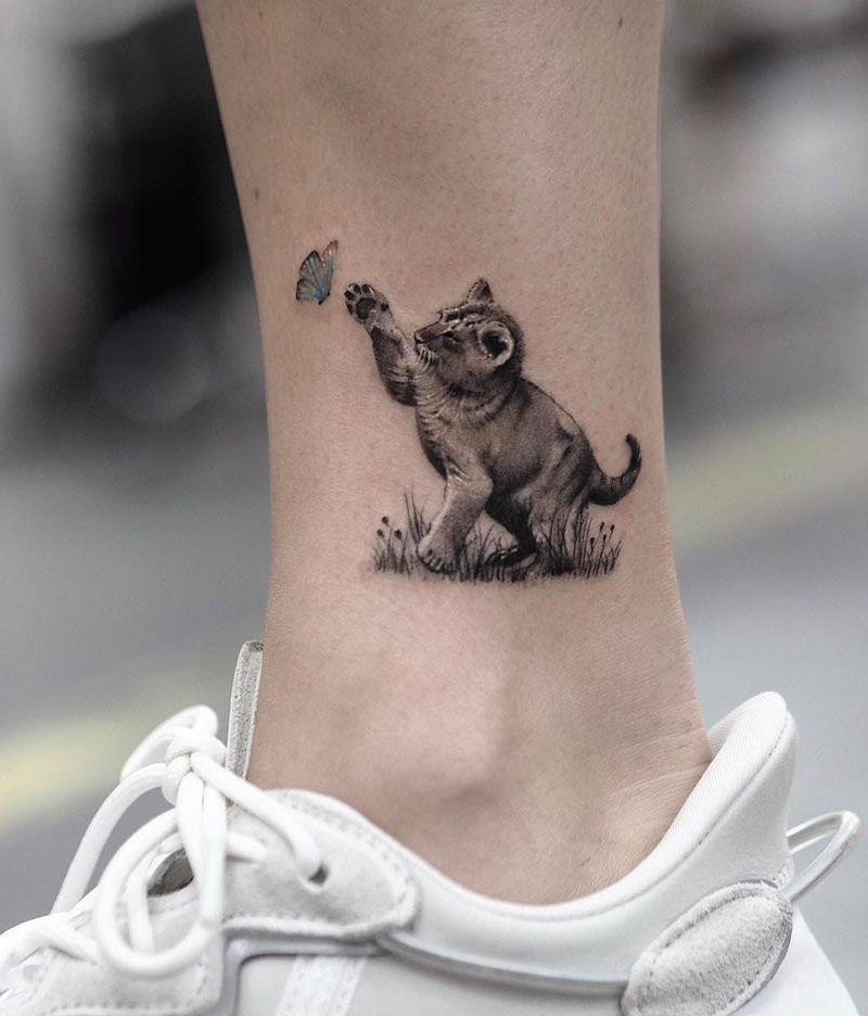 30 Adorable Baby Tiger Tattoos You Must Love