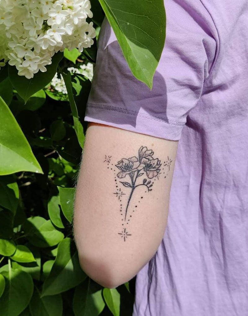 30 Pretty Freesia Tattoos You Must Love