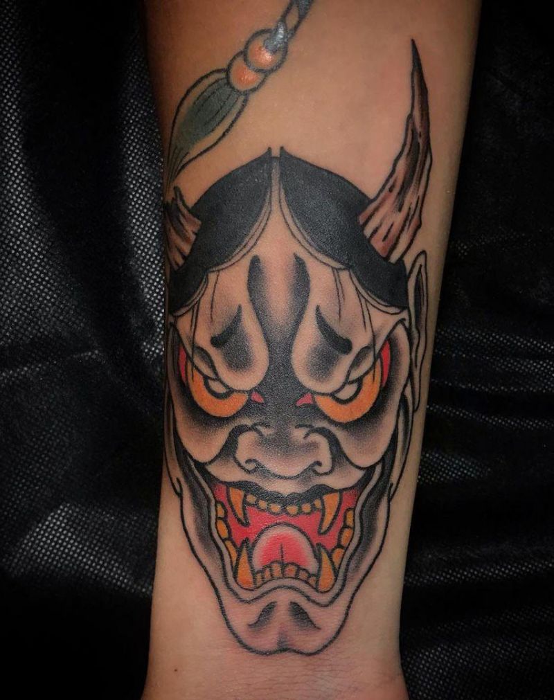 30 Unique Hannya Tattoos You Must Try