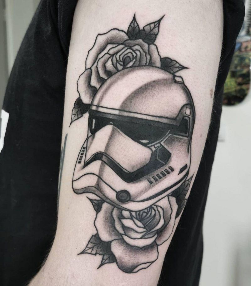 30 Excellent Storm Trooper Tattoos to Inspire You