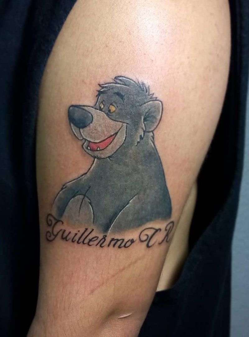 30 Cute Baloo Tattoos You Must Try