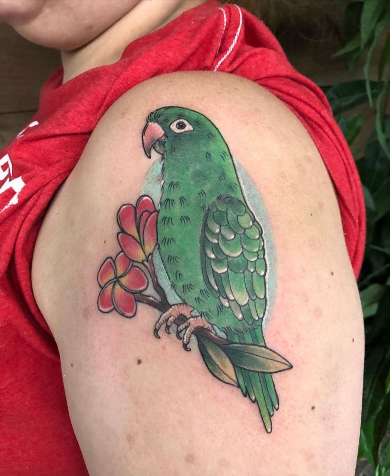 30 Pretty Conure Tattoos You Will Love