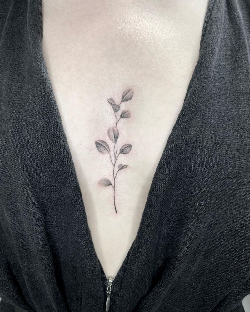 30 Pretty Eucalyptus Tattoos You Must Try