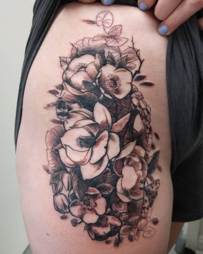 30 Pretty Hellebore Tattoos You Will Love