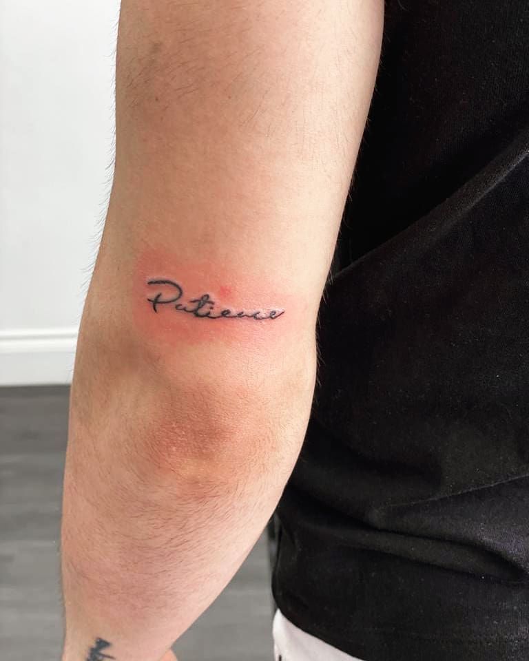 30 Pretty Patience Tattoos for Your Inspiration