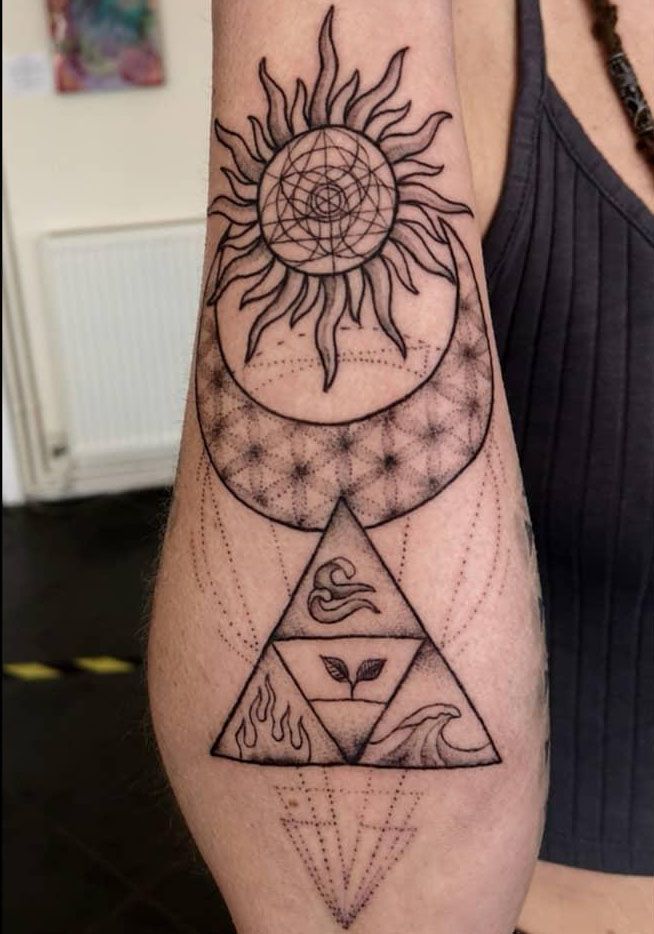 30 Sacred Geometry Tattoos You Will Love