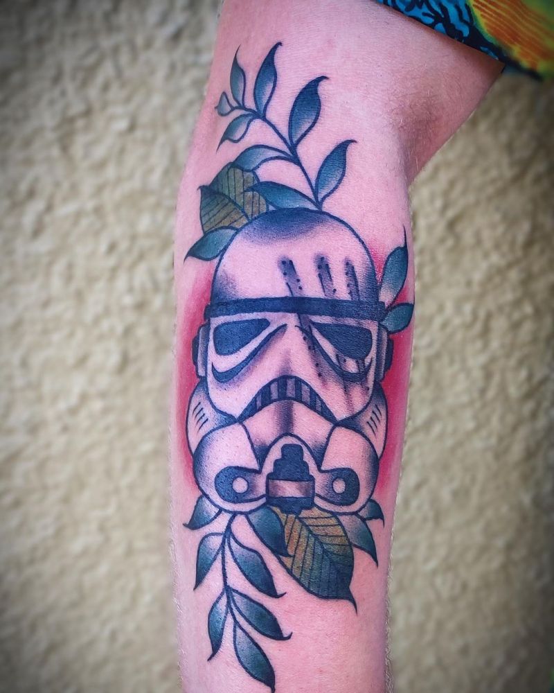 30 Excellent Storm Trooper Tattoos to Inspire You