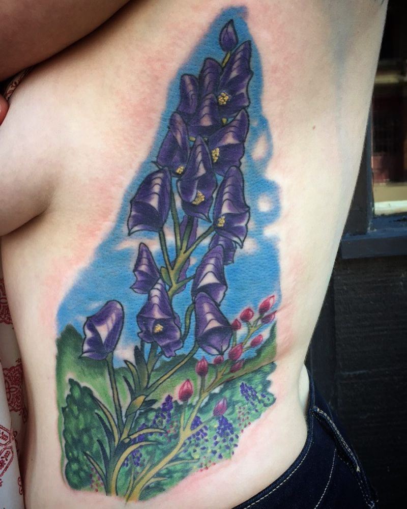 30 Pretty Wolfsbane Tattoos You Will Love