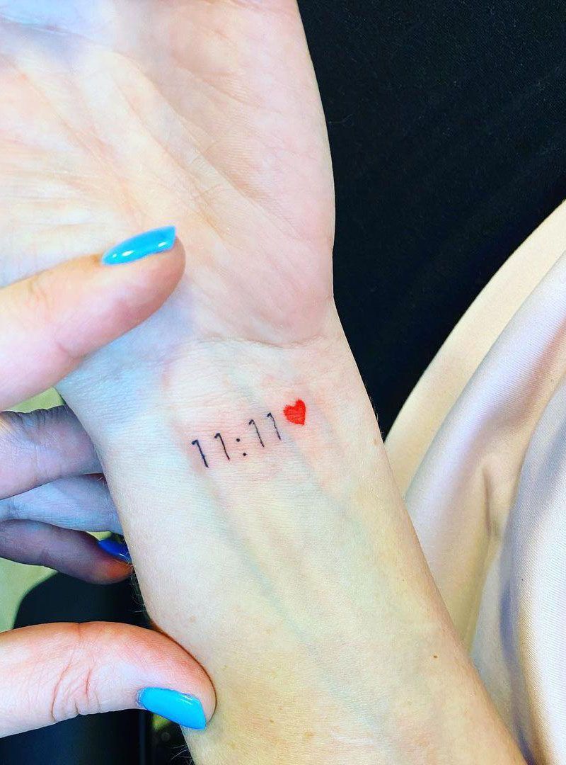 30 Pretty 11:11 Tattoos You Must Love