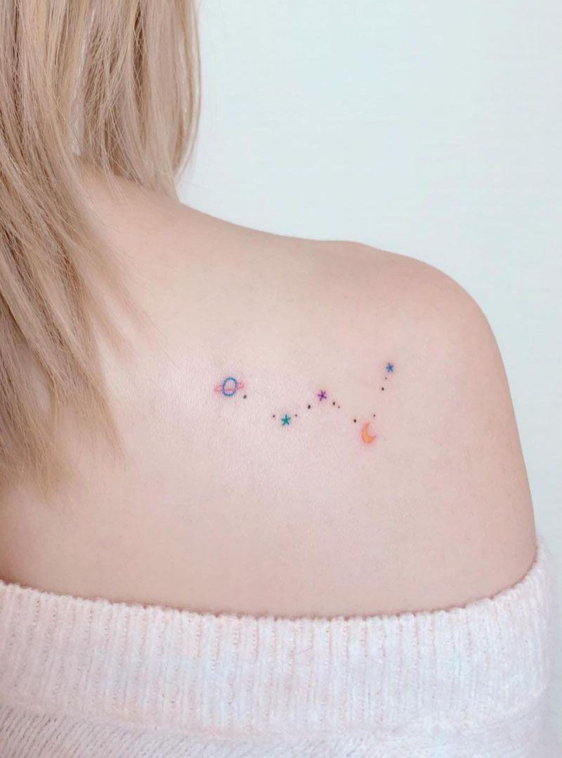 30 Pretty Cassiopeia Tattoos You Must Love