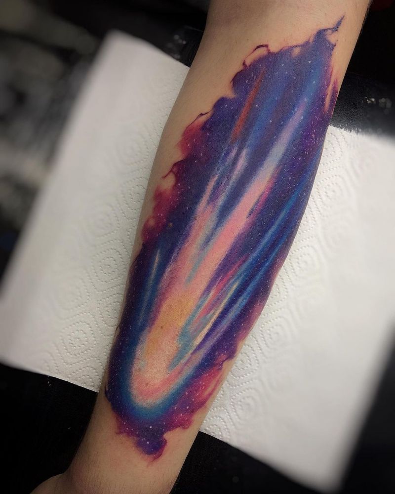 30 Pretty Comet Tattoos You Can Copy