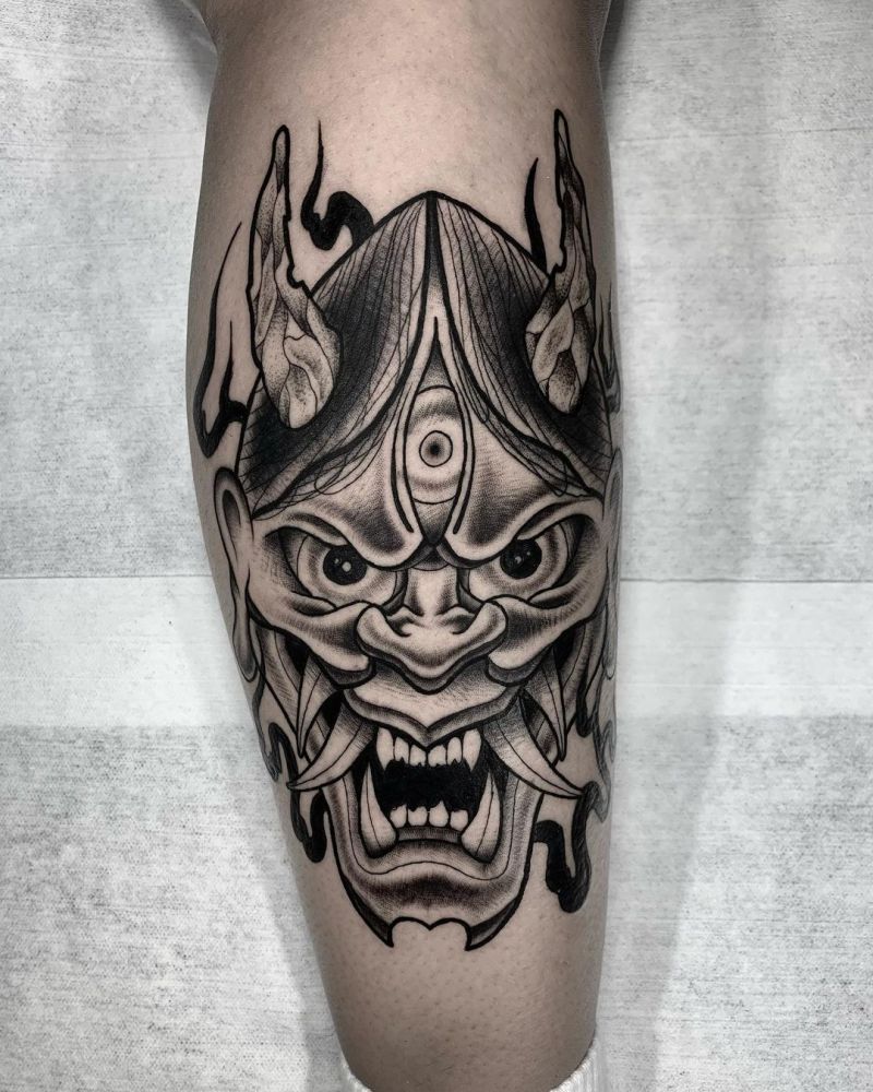 30 Unique Hannya Tattoos You Must Try