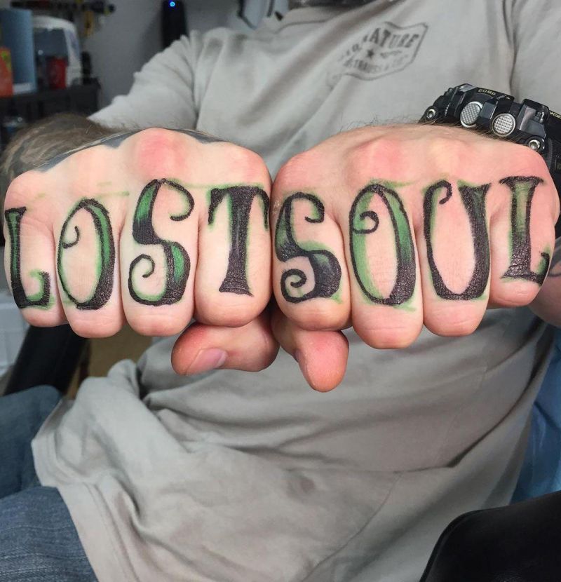 24 Pretty Lost Soul Tattoos You Will Love