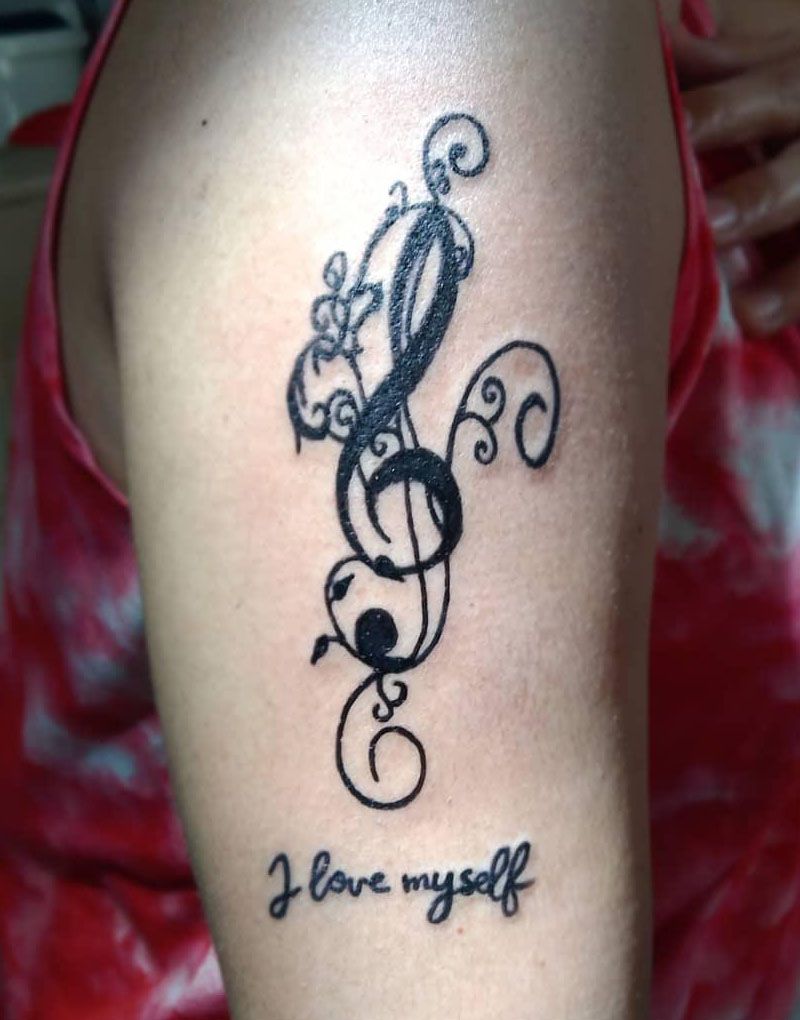 30 Pretty Love Yourself Tattoos You Must Try