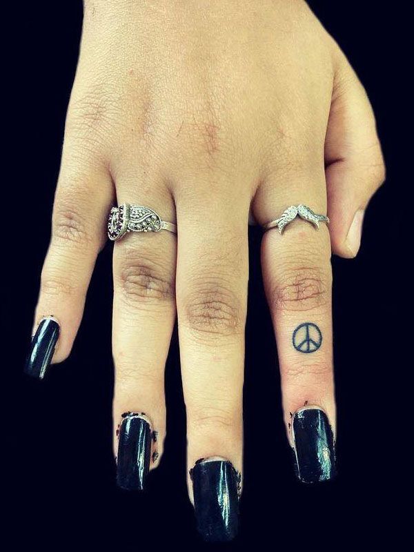 30 Pretty Peace Tattoos to Inspire You