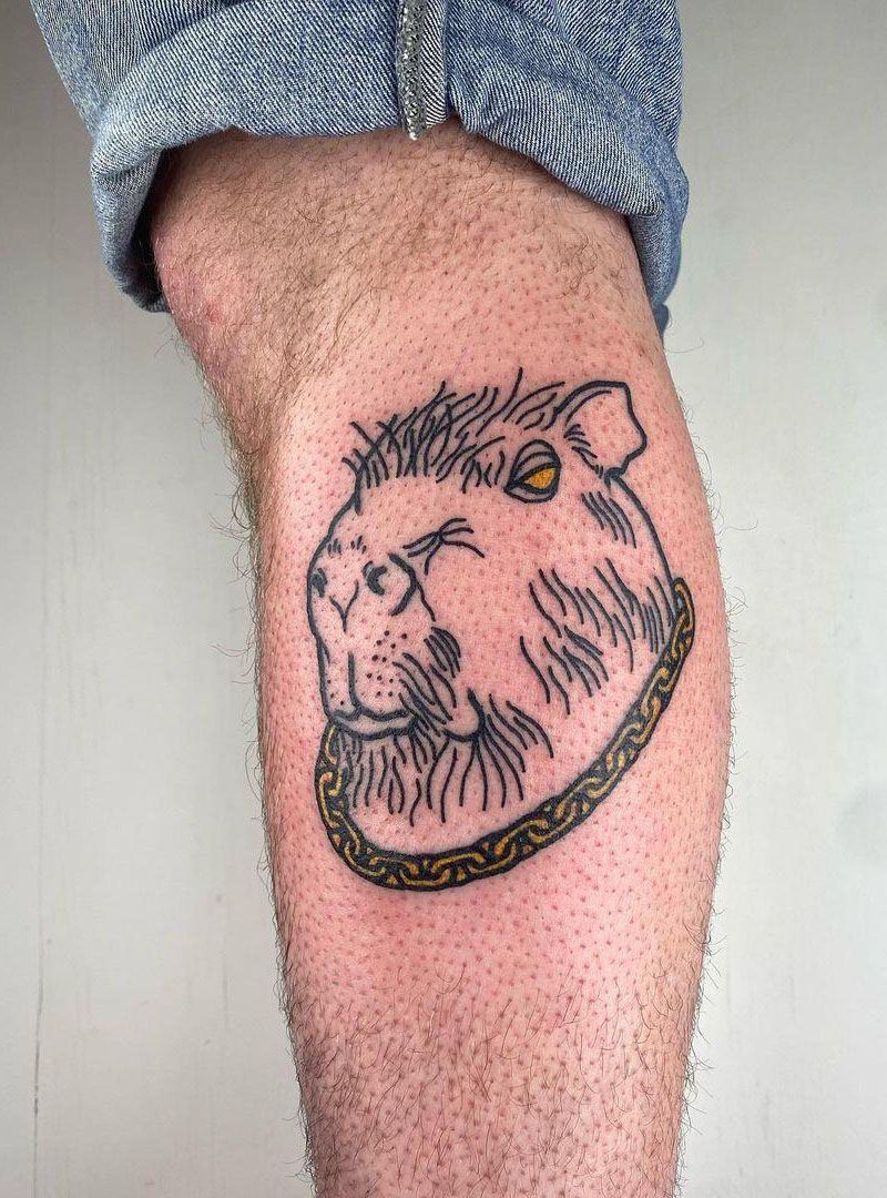 30 Pretty Capybara Tattoos You Can Copy