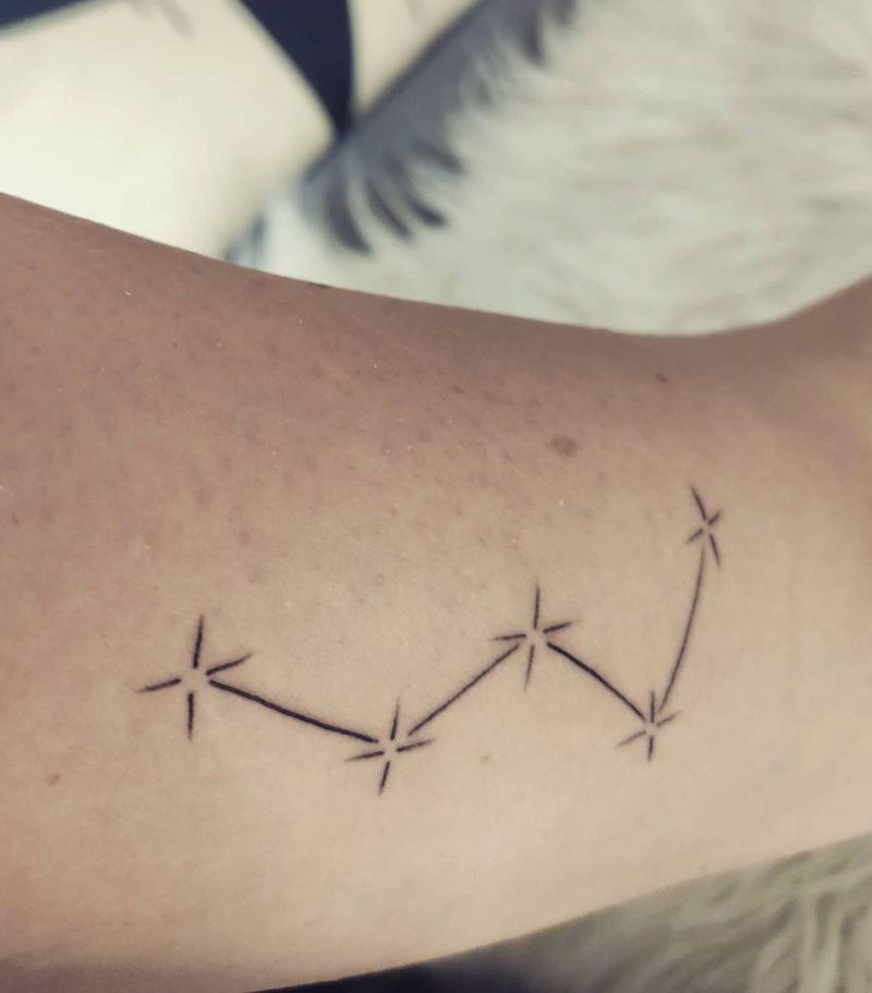 30 Pretty Cassiopeia Tattoos You Must Love