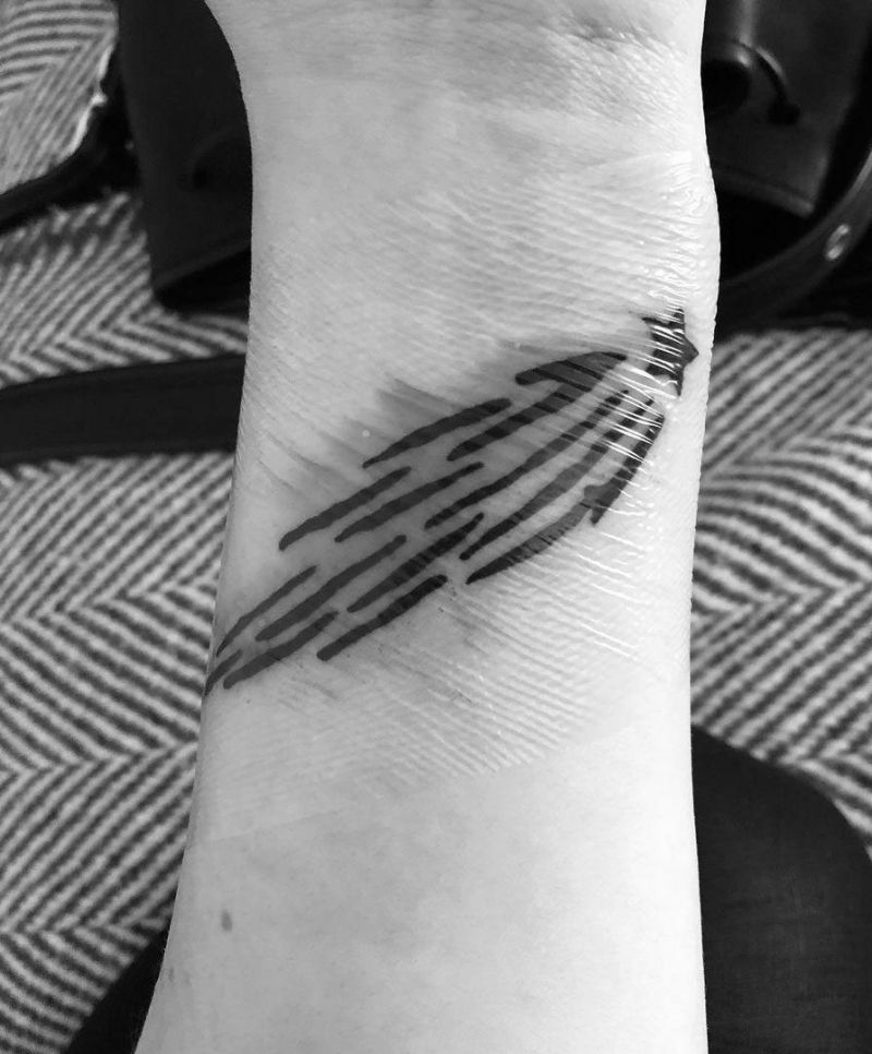 30 Pretty Comet Tattoos You Can Copy