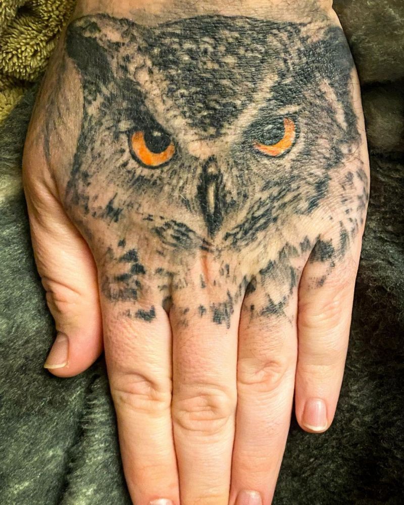30 Gorgeous Great Horned Owl Tattoos You Must Try