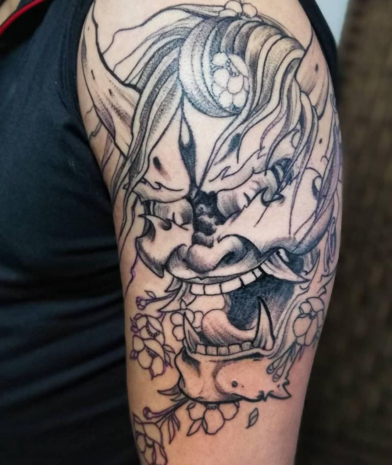 30 Unique Hannya Tattoos You Must Try