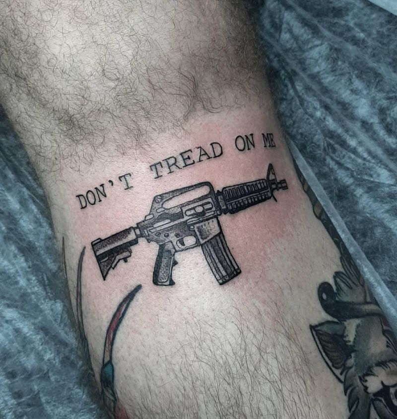 30 Pretty M16 Tattoos to Inspire You