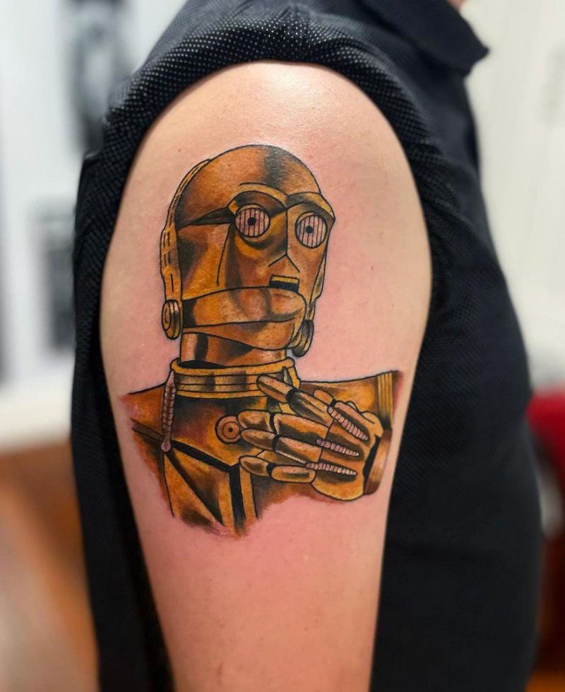 30 Pretty Star Wars Tattoos for Your Inspiration