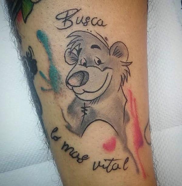 30 Cute Baloo Tattoos You Must Try