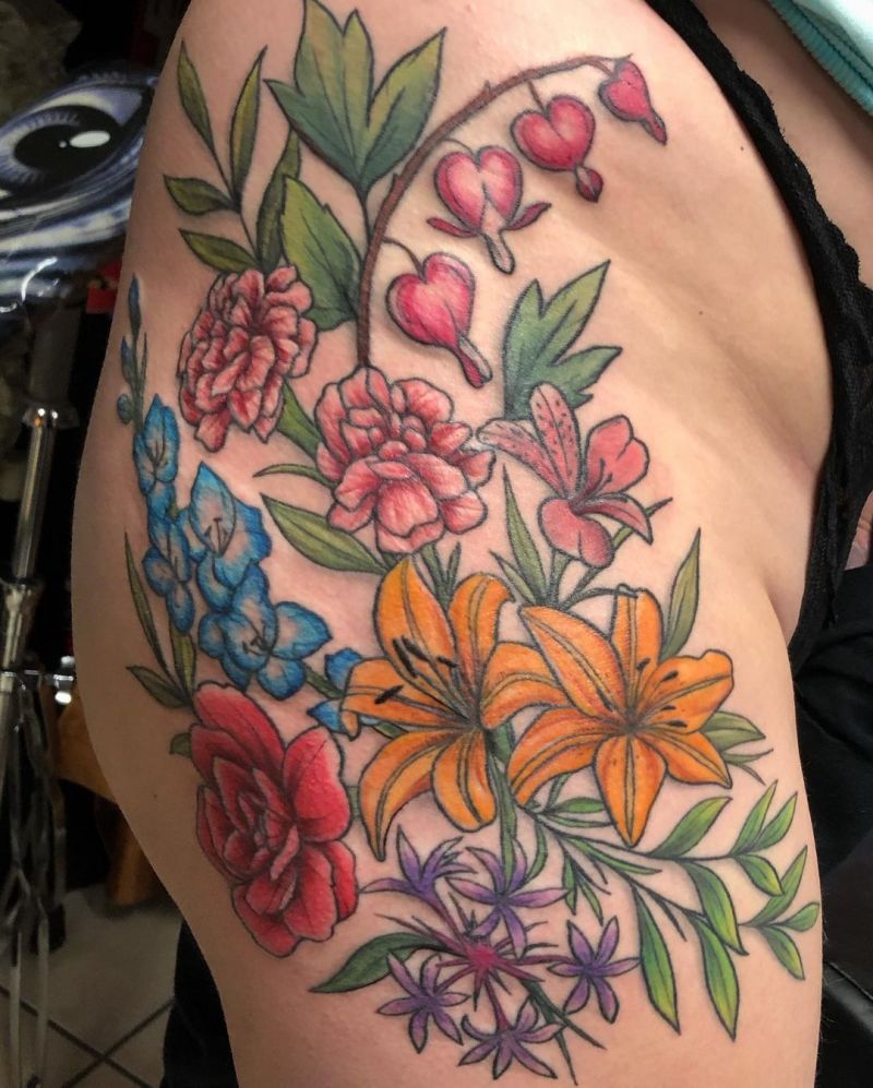 30 Pretty Bleeding Heart Tattoos You Must Try