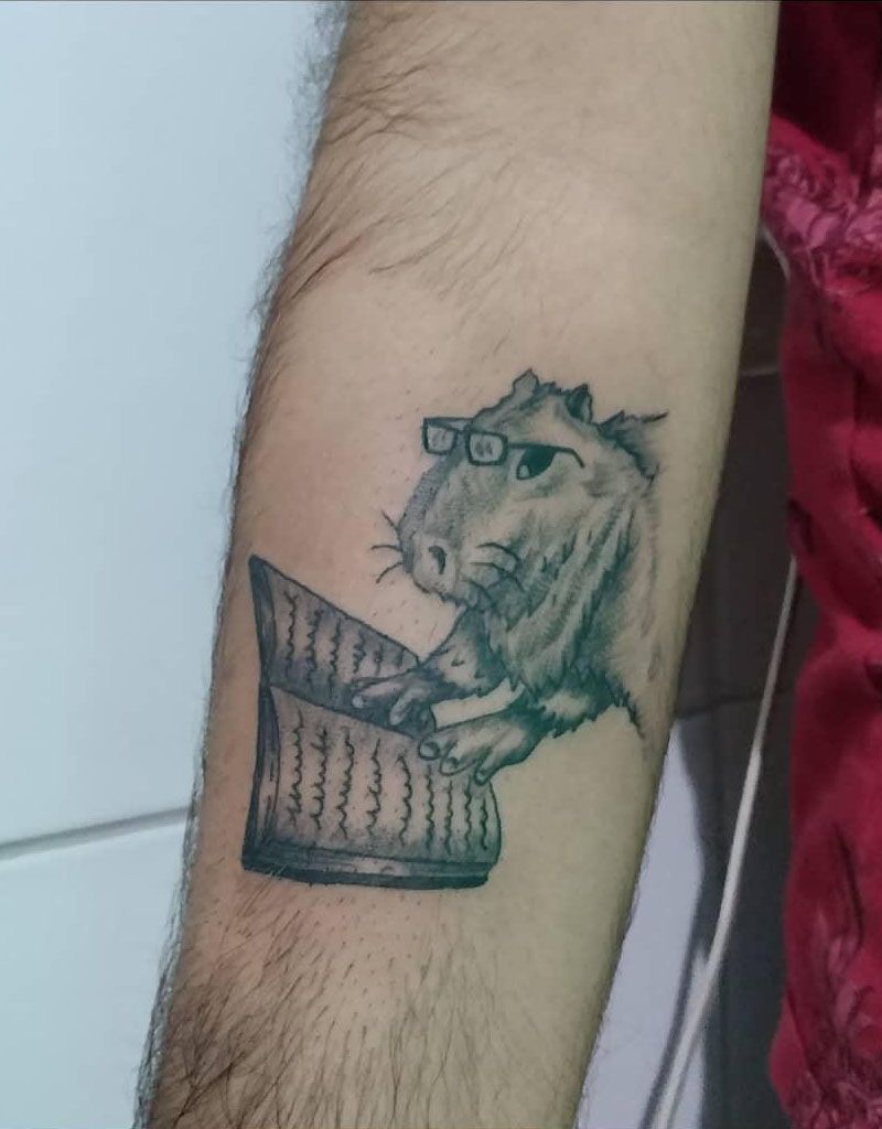 30 Pretty Capybara Tattoos You Can Copy