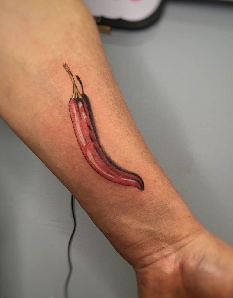 30 Pretty Chili Tattoos You Will Love