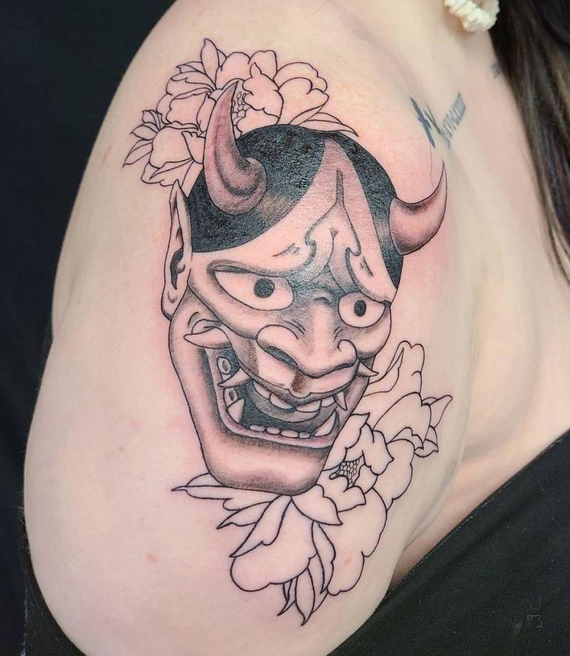 30 Unique Hannya Tattoos You Must Try