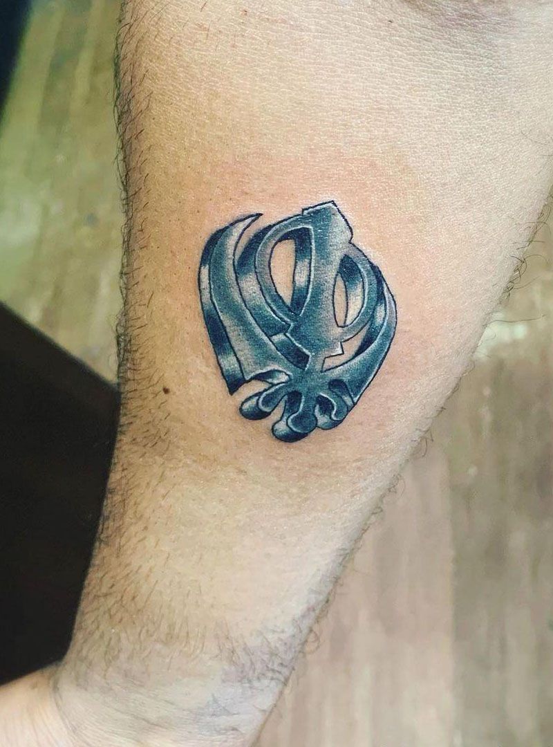 30 Pretty Khanda Tattoos You Can Copy