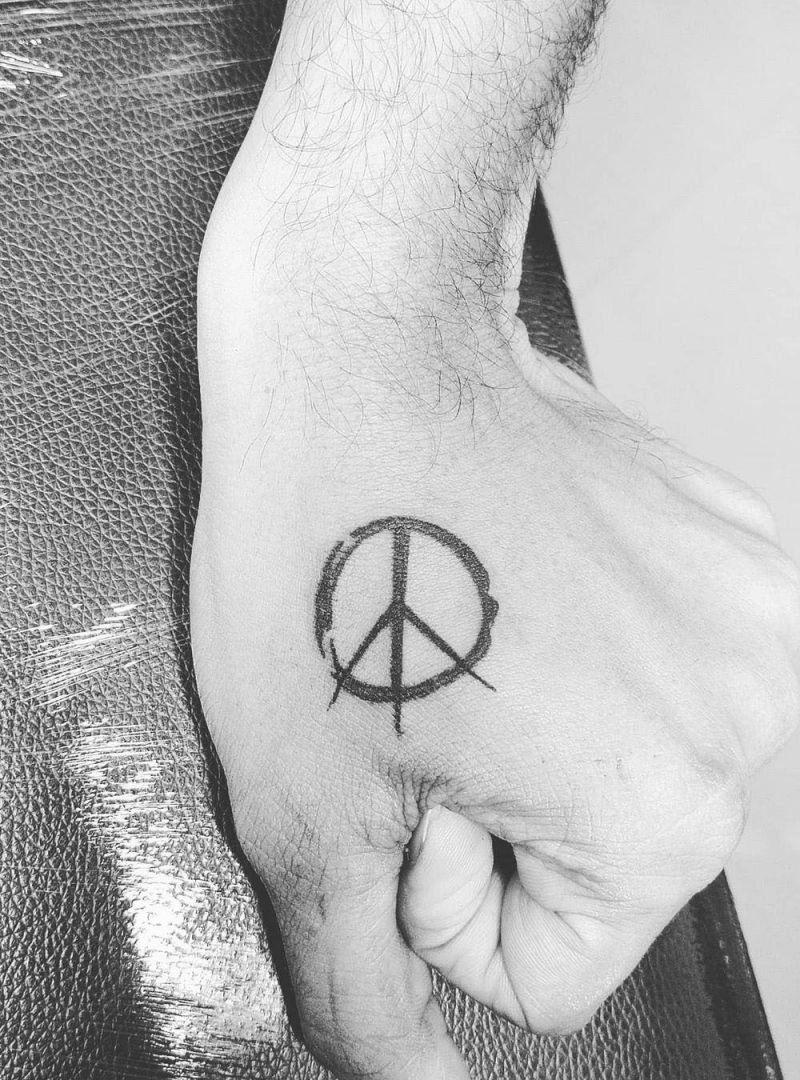 30 Pretty Peace Tattoos to Inspire You