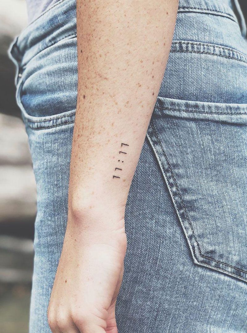 30 Pretty 11:11 Tattoos You Must Love