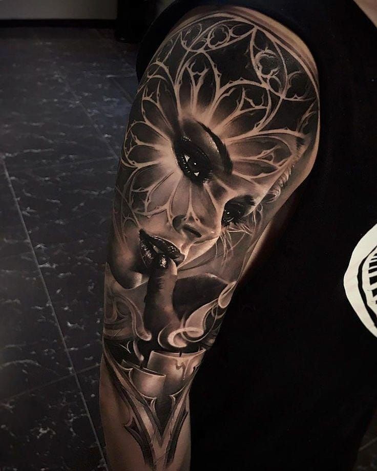 30 Excellent 3D Tattoos You Must Try