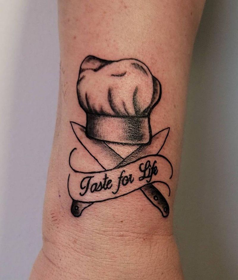 30 Pretty Chef Tattoos You Can Copy