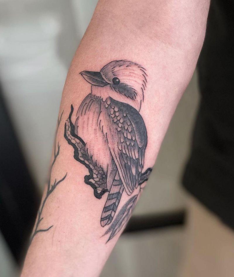 30 Pretty Kookaburra Tattoos You Can Copy