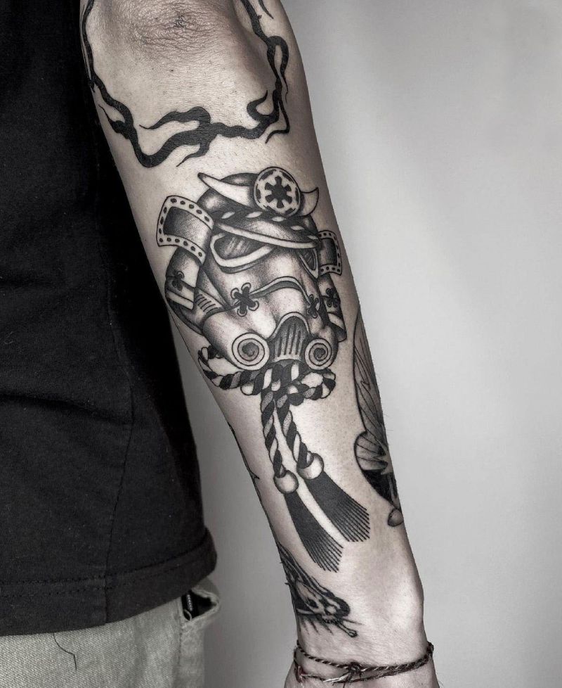 30 Excellent Storm Trooper Tattoos to Inspire You