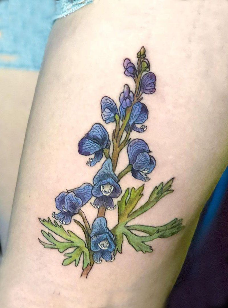 30 Pretty Wolfsbane Tattoos You Will Love