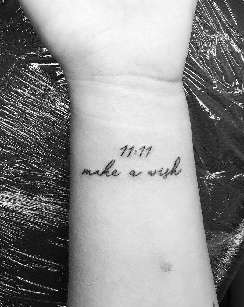 30 Pretty 11:11 Tattoos You Must Love