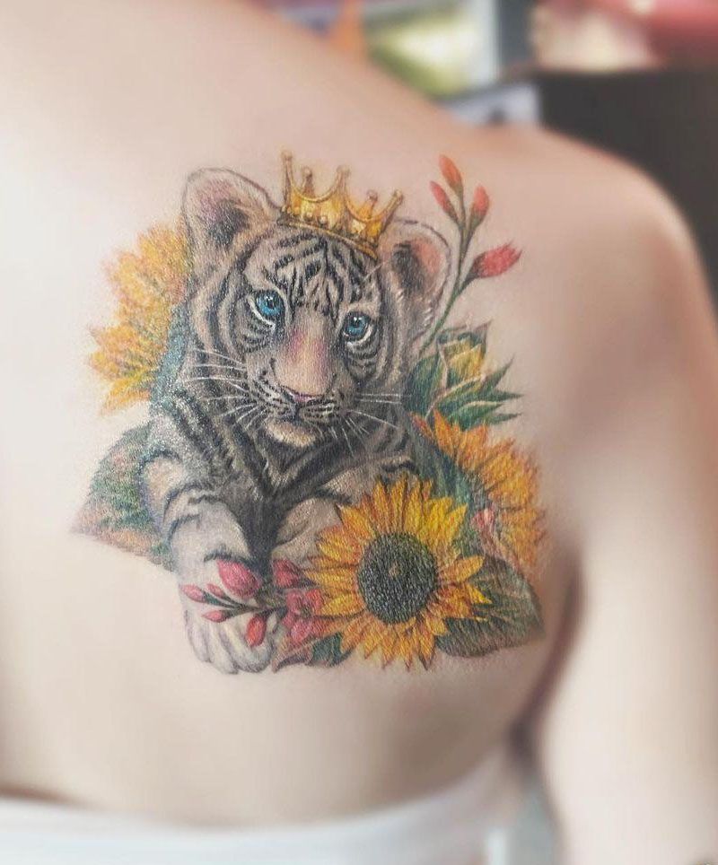 30 Adorable Baby Tiger Tattoos You Must Love