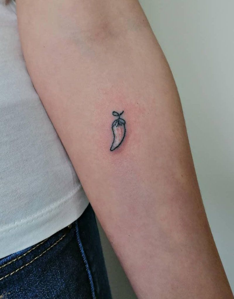 30 Pretty Chili Tattoos You Will Love